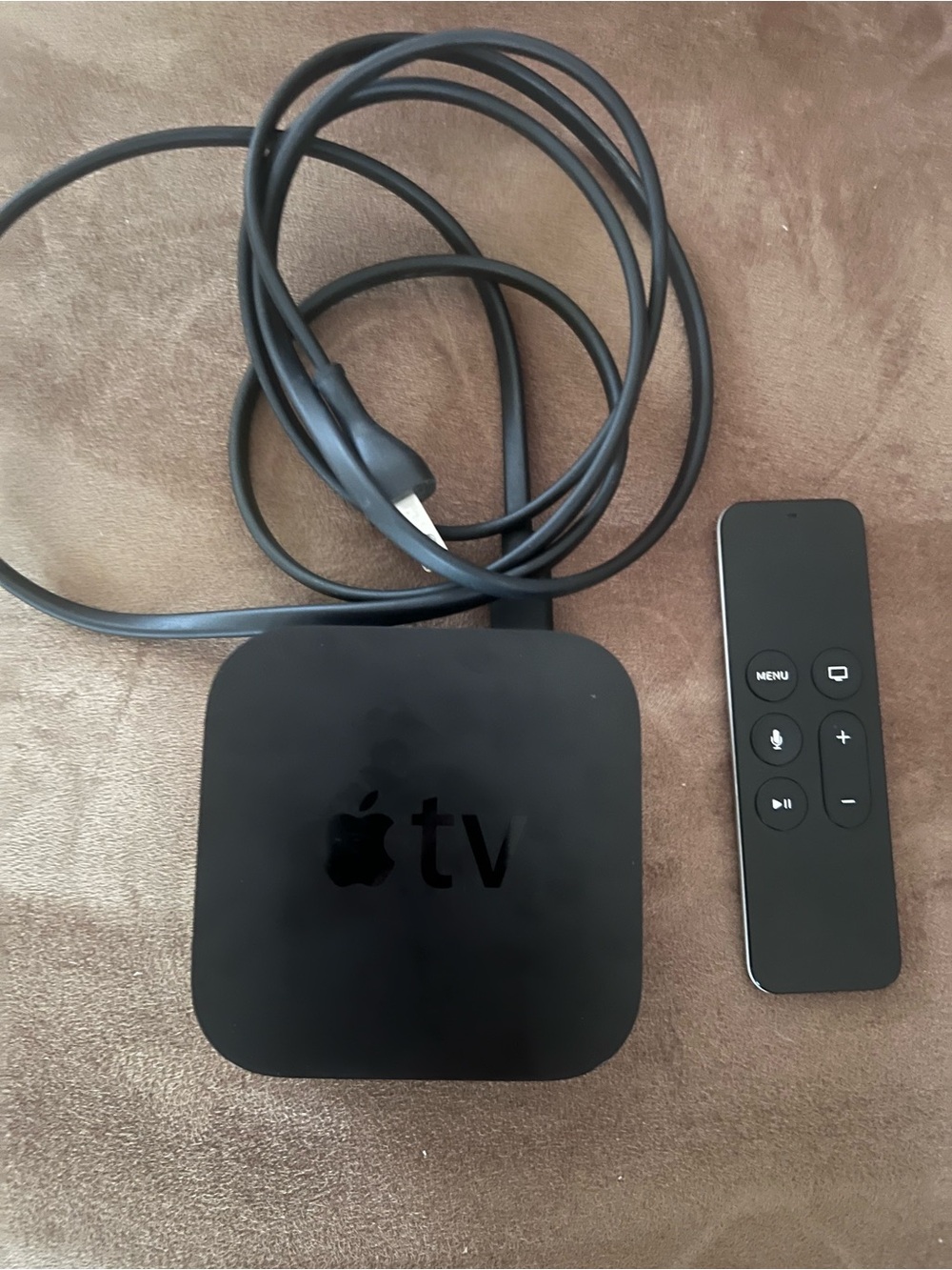 Apple TV HD A1625 with remote & power cord.